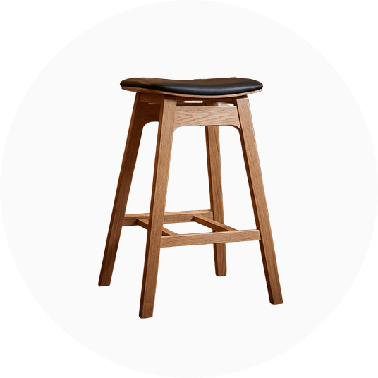 Hocker & Barhocker aus Massivholz – HomeDesign3D
